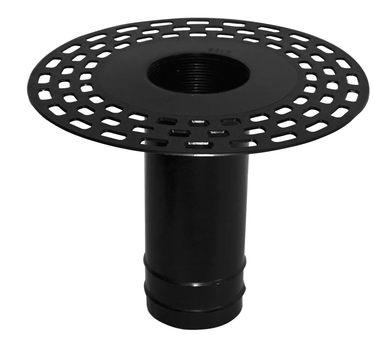Stratarise TPE Flat Roof Drain Outlet - Perforated Flange