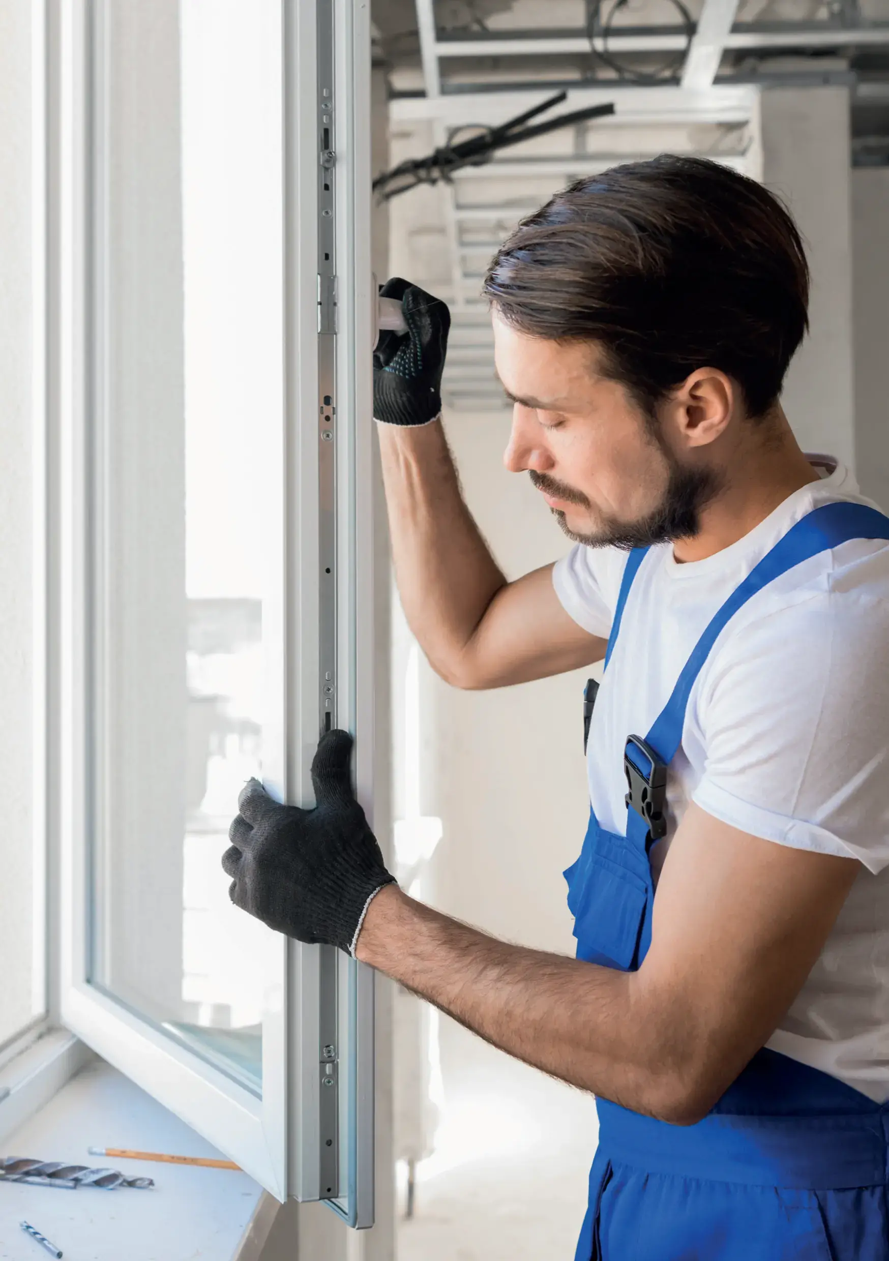 Window fitting using StraaRise Spacer shims